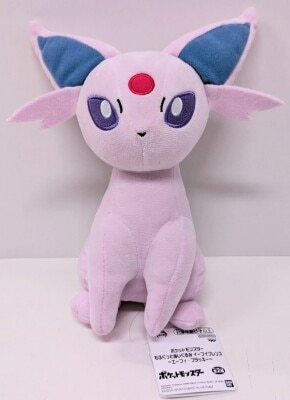 Bandai Spirits Plush Stuffed Toy Eevee Friends ~Espeon & Umbreon~ Pokemon Espeon รูปภาพ 1