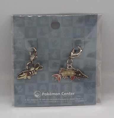Pokemon National Pokedex Metal charm [846・847 Arrokuda・Barraskewda] รูปภาพ 1