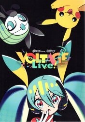 Crypton Future Media Anime Event Pamphlet: Pokemon feat. Hatsune Miku VOLTAGE LIVE 2026 รูปภาพ 1