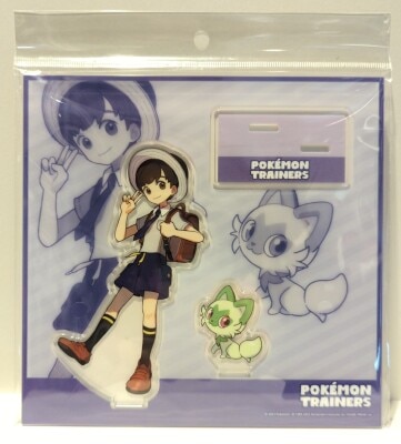 Pokemon Acrylic Stand POKMON TRAINERS Haruto and Nyaohha hình ảnh 1