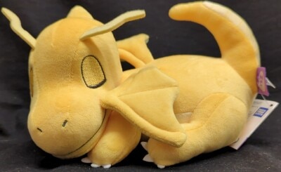 Takara Tomy Arts Plush Stuffed Toy S/Sleeping Friend Pokemon Dragonite รูปภาพ 1