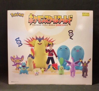 Bandai Namco Pokemon Scale World Johto Region Set - Pokemon Scale World Namco Version)