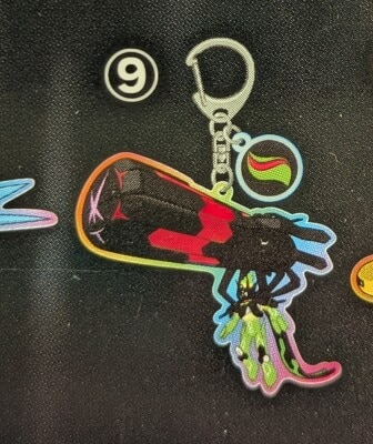 Pokemon Acrylic Key Holder Collection / Mega Evolution Pokemon & Mega Stone 3: Pokemon Mega Zygarde & Zygardeite 9