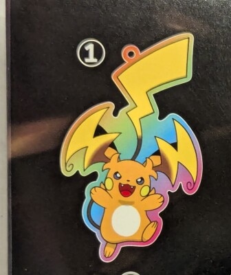 Pokemon Acrylic Key Holder Collection / Mega Evolution Pokemon & Mega Stone 3 Pokemon Mega Raichu Y & Raichu Y 1 Bild 1