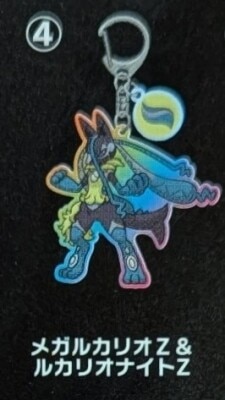 Pokemon Acrylic Key Holder Collection / Mega Evolution Pokemon & Mega Stone 3 Pokemon Mega Lucario Z & Lucarionite Z 4 이미지 1