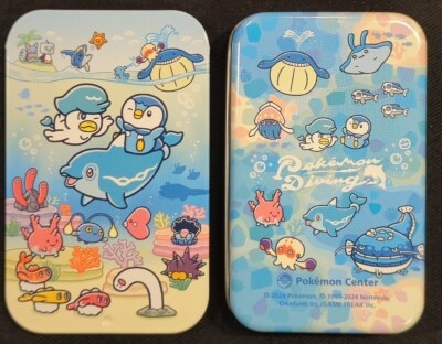 Pokemon Petit Can Collection Art Selection Pokemon Diving รูปภาพ 1