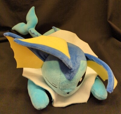 Bandai Spirits Mofugutto Plush Eevee Friends Vaporeon& Glaceon Naptime Ver. Pokemon Vaporeon