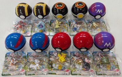 Takara Tomy Arts Pokemon Get Collections Candy Sun and Moon 2 Pokemon Complete 10 Type Set 图片 1