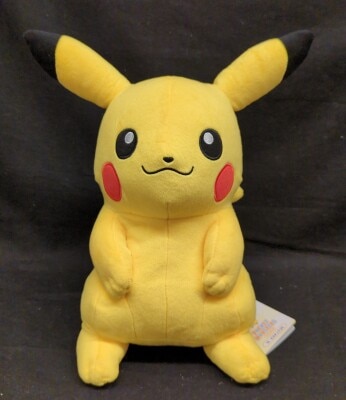 San-ei Boueki Plush Stuffed Toy/ALLSTAR COLLECTION Pokemon Pikachu (M) PP16 画像 1