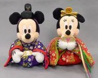 ぬいぐるみ ミッキーマウス＆ミニーマウス(ひなまつり2011) ぬいぐるみバッジセット 「ディズニー」 東京ディズニーリゾート限定 Bild 1