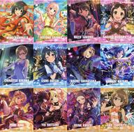 バッジ・ピンズ(キャラクター) 全12種セット 「アイドルマスター シンデレラガールズ×ローソン スクエア缶バッジ」
