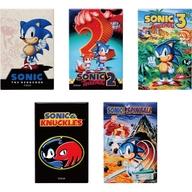バッジ・ビンズ 全5種セット 「ソニック・ザ・ヘッジホッグ スクエア缶バッジコレクション」