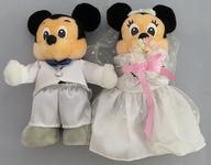 ぬいぐるみ ミッキーマウス＆ミニーマウス ブライダルぬいぐるみ PRIMEUR 「ディズニー」