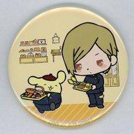 バッジ・ビンズ 七海建人＆ポムポムプリン 「呪術廻戦 懐玉・玉折×サンリオキャラクターズPOPUP STORE トレーディング缶バッジ」