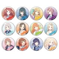バッジ・ビンズ 全12種セット 「学園アイドルマスター POP UP SHOP in 池袋スキマストア by eeo 缶バッジ(57mm)」