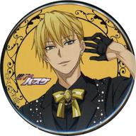 バッジ・ピンズ 黄瀬涼太 44mm缶バッジ 「黒子のバスケ×ナンジャタウン Black style Collection Ver.Kise」 ラリーゲーム 遊ぼう!テツヤ2号のプレゼント〜海常高校編〜 44mm缶バッジ(ブラックスタイル)賞