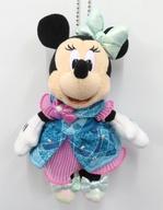 ぬいぐるみ ミニーマウス(ジュビリーブルー) ぬいぐるみバッジ 「東京ディズニーシー25周年-スパークリング・ジュビリー- 」 東京ディズニーリゾート限定