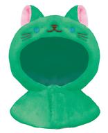 ぬいぐるみ miniポンチョ(みどりいろねこ) ぬいぐるみ用衣装 「UCHI-NOCO-うちの子-」
