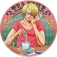 バッジ・ピンズ サンジ(メガネ) 「ワンピース 輩〜YAKARA〜缶バッジSANJI」 麦わらストア限定