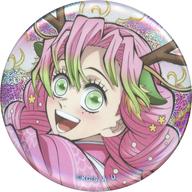 バッジ・ビンズ 甘露寺蜜璃(アップ) 「鬼滅の刃 鬼滅祭 〜アニメ伍周年記念祭〜 辰年ランダム缶バッジ」