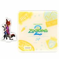 コースター ジュディ・ホップス＆ニック・ワイルド アクリルスタンドコースター 「ズートピア2×OH MY CAFE」 ドリンクメニュー有償特典