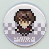 バッジ・ピンズ 加賀美ハヤト 「バーチャルYouTuber にじさんじ ドットアートグッズ ランダム缶バッジ」