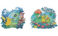 シール・ステッカー おめかし＆おみやげ もりのおくりもの ウォールステッカー2枚セット 「ポケットモンスター」 ポケモンセンター限定 imagen 1