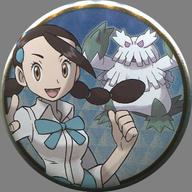 バッジ・ピンズ(キャラクター) スズナ＆ユキノオー 「ポケットモンスター 缶バッジコレクション 〜シンオウ編〜」 ポケモンセンター限定 圖片 1