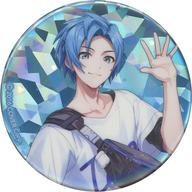 バッジ・ビンズ リージス・アルテア 「バーチャルYouTuber ホロライブ hololive Meet 2023 トレーディングホログラム缶バッジ」