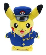 ぬいぐるみ 駅長ピカチュウ ポケモンストア東京駅店 制服Ver. ぬいぐるみ 「ポケットモンスター」 ポケモンストア東京駅店限定