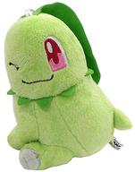 ぬいぐるみ チコリータ ほぺぴた ぬいぐるみ〜プリン・チコリータ・ワニノコ・ブルー〜 「ポケットモンスター」 gambar 1