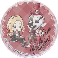 バッジ・ピンズ 写真家(ジョゼフ)＆リッパー(ジャック) オリジナル缶バッジ 「Identity V 第五人格×タイトーステーション」 コラボクレープ注文特典