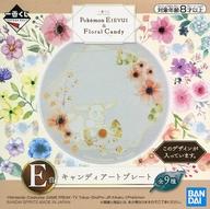 皿・茶碗 イーブイ キャンディアートプレート 「一番くじ Pokemon EIEVUI＆Floral Candy」 E賞 gambar 1