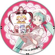 バッジ・ピンズ(キャラクター) 初音ミク(全員集合) characters Macaron 発売記念グッズ 缶バッジ 「VOCALOID×不二家」 รูปภาพ 1