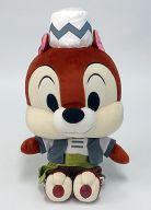 ぬいぐるみ チップ(2007年アラビアンコースト/ホワイト＆グレー衣装) ぬいぐるみ 「チップとデール」 東京ディズニーシー ワゴンゲーム景品