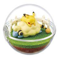 食玩 トレーディングフィギュア 5.ピカチュウ＆メリープ 「ポケットモンスター テラリウムコレクション4」 圖片 1