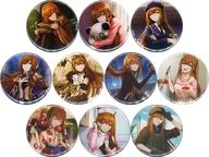バッジ・ピンズ 全10種セット 缶バッジ 「STEINS；GATE ALARM WEBくじ 時限調和のタイムピース」 F賞