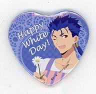 バッジ・ピンズ(キャラクター) ランサー ハート型缶バッジ 「衛宮さんちの今日のごはん×ufotable cafe」
