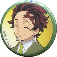 バッジ・ピンズ 竈門炭治郎(笑顔) 「鬼滅の刃 中高一貫!!キメツ学園物語 〜バレンタイン編〜×ufotable Cafe/マチ★アソビCAFE 32mmランダム缶バッジ」