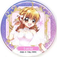 バッジ・ピンズ 七海るちあ(上半身/名前白文字) 「マーメイドメロディー ぴちぴちピッチ POP UP SHOP in マルイ グリッター缶バッジ」