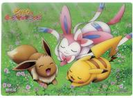 下敷き イーブイ＆ニンフィア＆ピカチュウ B5下敷き 「劇場版ポケットモンスター ベストウイッシュ ピカチュウとイーブイフレンズ」 劇場限定グッズ 圖片 1