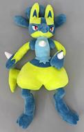 Pokémon Yellow Lucario Super Fluffy Plush image 1