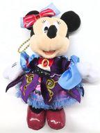 ぬいぐるみ ミニーマウス(ザ・ヴィランズ・ハロウィーン“Into the Frenzy”) ぬいぐるみバッジ 「ディズニー・ハロウィーン2025」 東京ディズニーリゾート限定