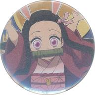 バッジ・ピンズ 竈門禰豆子(ラメ) 「鬼滅の刃×ufotable Cafe/マチ★アソビCAFE お月見イベント2021 57mmランダム缶バッジ」