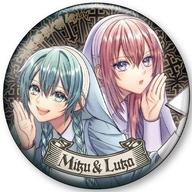 バッジ・ビンズ ミク＆ルカ 「VOCALOID Sister’s ∞ mercY 缶バッジ」