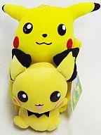 ぬいぐるみ ピカチュウ＆ピチュー なかよしぬいぐるみ 「ポケットモンスター」 รูปภาพ 1