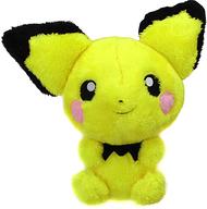 ぬいぐるみ ピチュー ほっこりいやされ でっかいぬいぐるみ〜ピチュー・ラブカス〜 「ポケットモンスター」 Bild 1