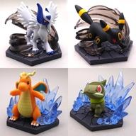 トレーディングフィギュア 全4種セット 「ポケモン ジオラマコレクト あく＆ドラゴン」 image 1