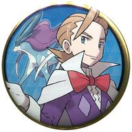 バッジ・ピンズ(キャラクター) 18.ミナキ＆スイクン 「ポケットモンスター 缶バッジコレクション 〜ジョウト編〜」 ポケモンセンター限定 รูปภาพ 1
