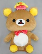 Plush Rilakkuma and Kiiroitori Ichiban Kuji Rilakkuma Strawberry Party A Prize image 1